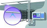 Figure 2. VESDA pipe network